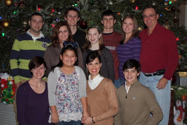 Bob Sewell and family 2011